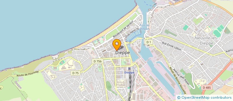 localisation de l'entreprise SCI MAILLOTS  DIEPPE