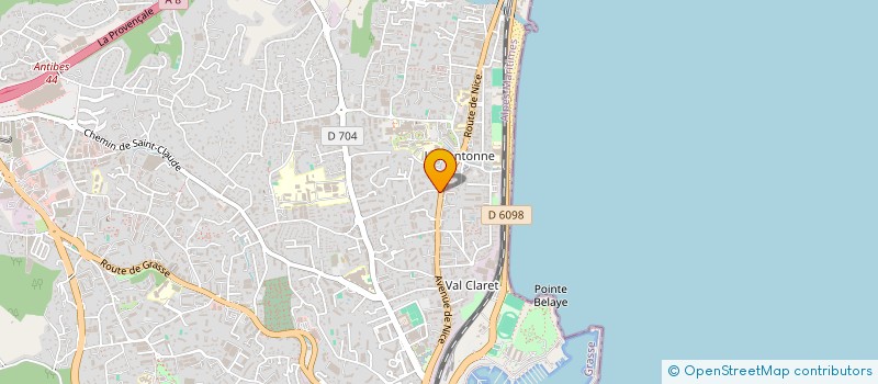 localisation de l'entreprise SCI MAILO à ANTIBES