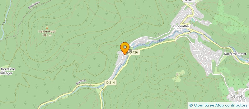 localisation de l'entreprise SCI MAILYS  BRSCH