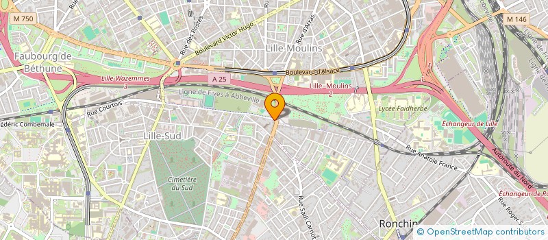 localisation de l'entreprise SCI MAIMY à LILLE
