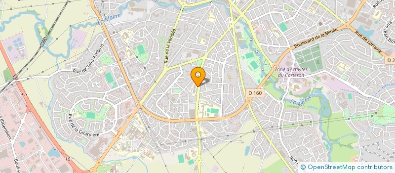 localisation de l'entreprise SCI MAINE VENDEE à CHOLET