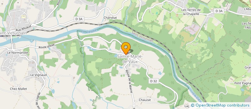 localisation de l'entreprise SCI MAINGRET à SAINT-VICTURNIEN