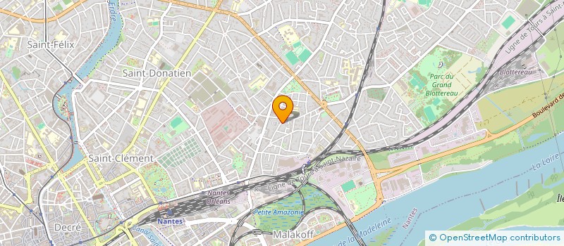 localisation de l'entreprise SCI MAINITHIS  NANTES