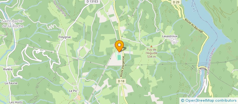 localisation de l'entreprise SCI MAINTENANT OU JAMAIS à ARGENTAT-SUR-DORDOGNE