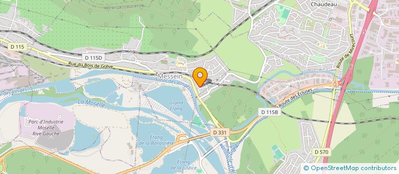 localisation de l'entreprise SCI MAIPAL  MESSEIN