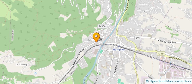 localisation de l'entreprise SCI MAIR  MARIGNIER