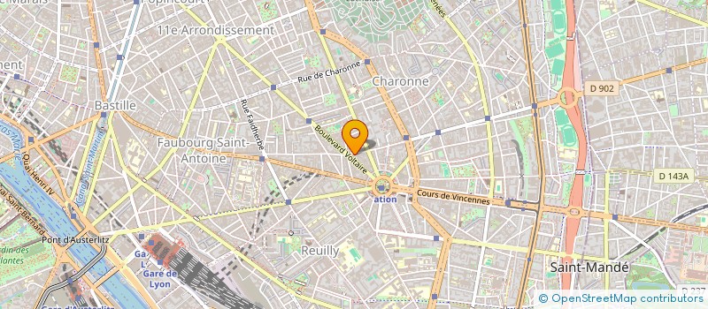 localisation de l'entreprise SCI MAIRE SOUBANH  PARIS