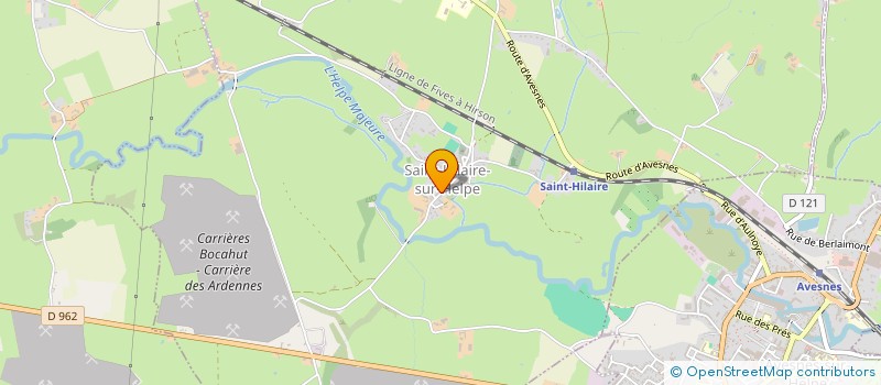 localisation de l'entreprise SCI MAIRESSE à SAINT-HILAIRE-SUR-HELPE