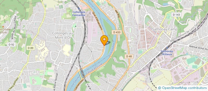 localisation de l'entreprise SCI MAIRI  COLLONGES-AU-MONT-D'OR