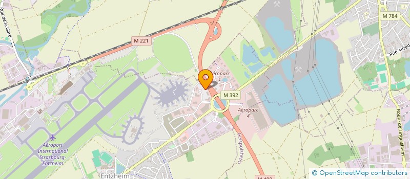 localisation de l'entreprise SCI MAIRIE  ENTZHEIM