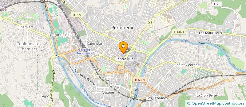 localisation de l'entreprise SCI MAIRIE FLEURS à PERIGUEUX