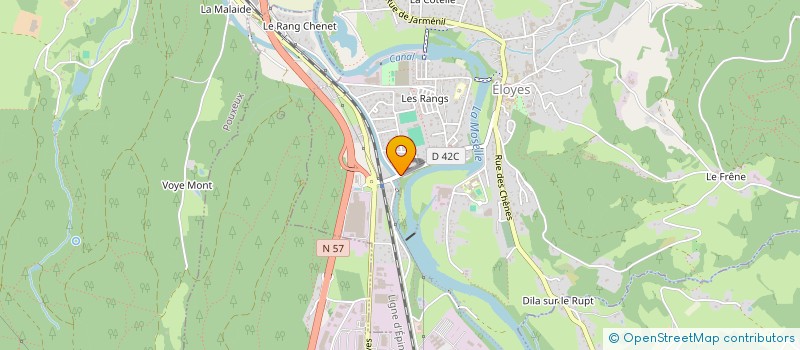 localisation de l'entreprise SCI MAIS  ZINCOURT