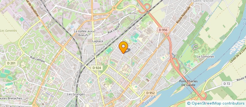 localisation de l'entreprise SCI MAISANGE  NUEIL-SOUS-FAYE