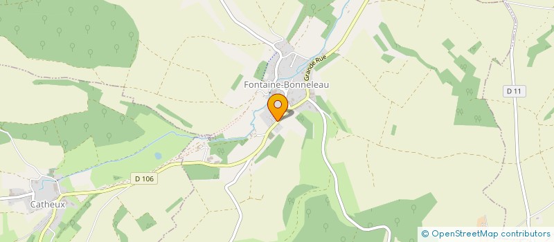 localisation de l'entreprise SCI MAISANT  CHOQUEUSE-LES-BENARDS