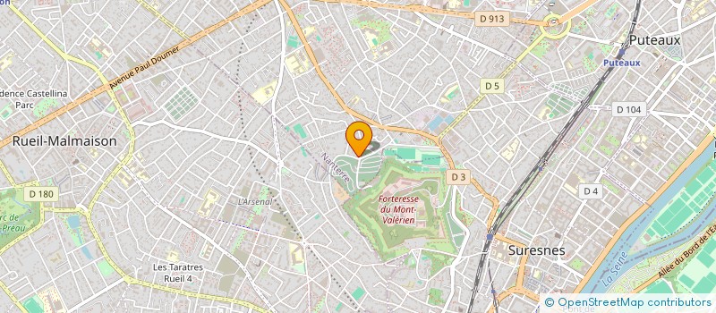 localisation de l'entreprise SCI MAISAPPART  NANTERRE