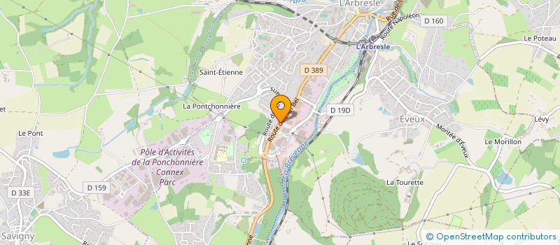 localisation de l'entreprise SCI MAISE  LENTILLY