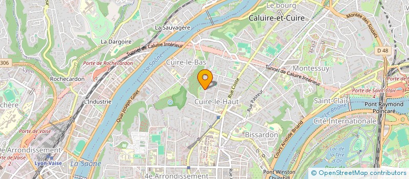 localisation de l'entreprise SCI MAISON  CALUIRE-ET-CUIRE