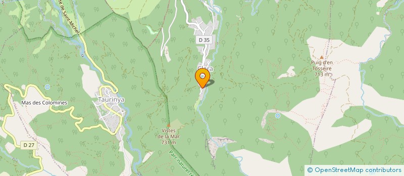 localisation de l'entreprise SCI MAISON BESSON D'OCCITANIE  CLARA-VILLERACH