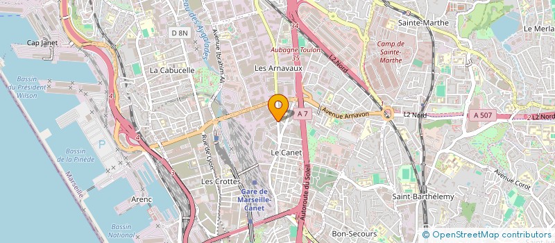 localisation de l'entreprise SCI MAISON BLANCHE à MARSEILLE