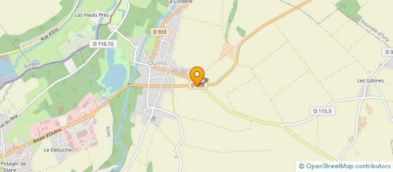localisation de l'entreprise SCI MAISON BLANCHE à OULINS