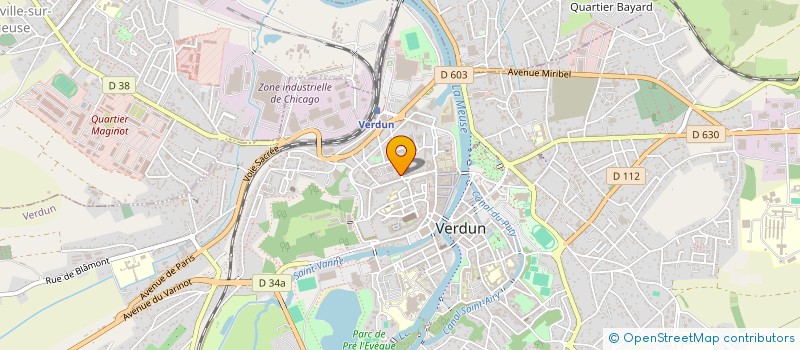 localisation de l'entreprise SCI MAISON BLANCHE à VERDUN