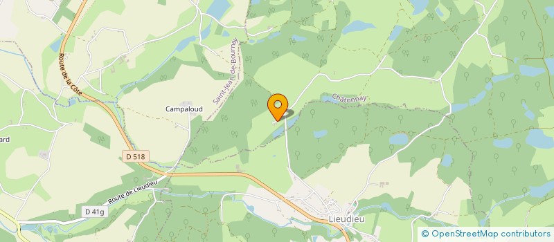 localisation de l'entreprise SCI MAISON BLANCHE  MONSTEROUX-MILIEU