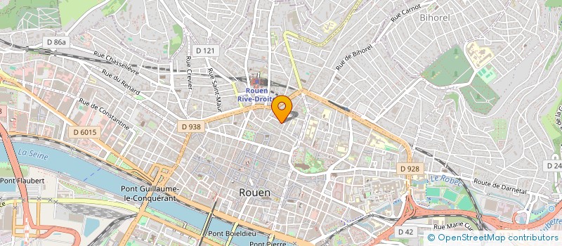 localisation de l'entreprise SCI MAISON BLANCHE à ROUEN