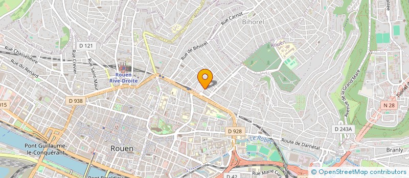localisation de l'entreprise SCI MAISON BOULINGRIN à ROUEN