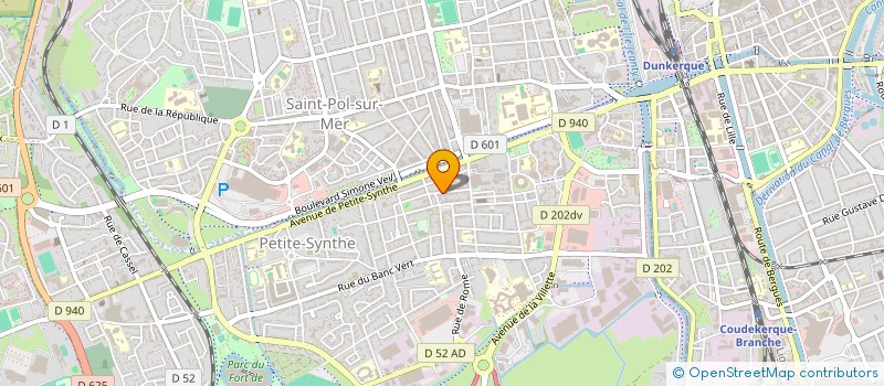 localisation de l'entreprise SCI MAISON CHAVIGNY à DUNKERQUE