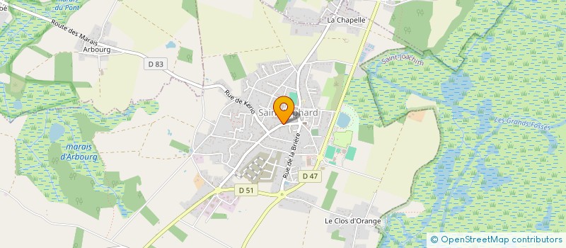 localisation de l'entreprise SCI MAISON D'ELISE à SAINT-LYPHARD