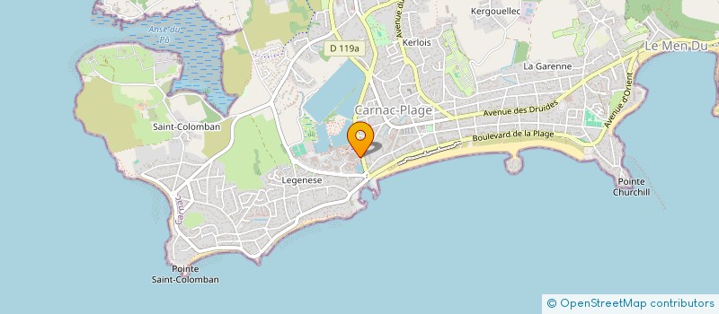 localisation de l'entreprise SCI MAISON DE FAMILLE LB  CARNAC