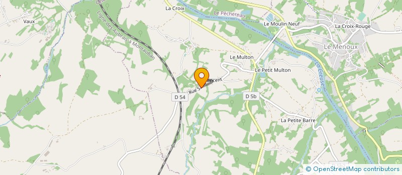 localisation de l'entreprise SCI MAISON DE L'ARGENTIER à CEAULMONT