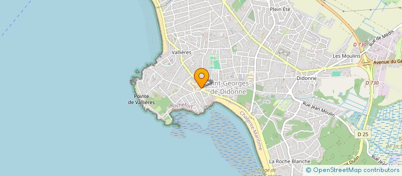 localisation de l'entreprise SCI MAISON DE SANTE  SAINT-GEORGES-DE-DIDONNE