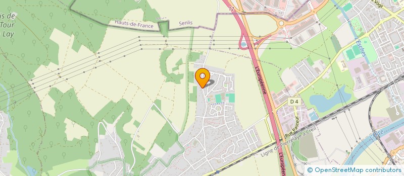 localisation de l'entreprise SCI MAISON DE SANTE DE CHAMPAGNE SUR OISE  CHAMPAGNE-SUR-OISE