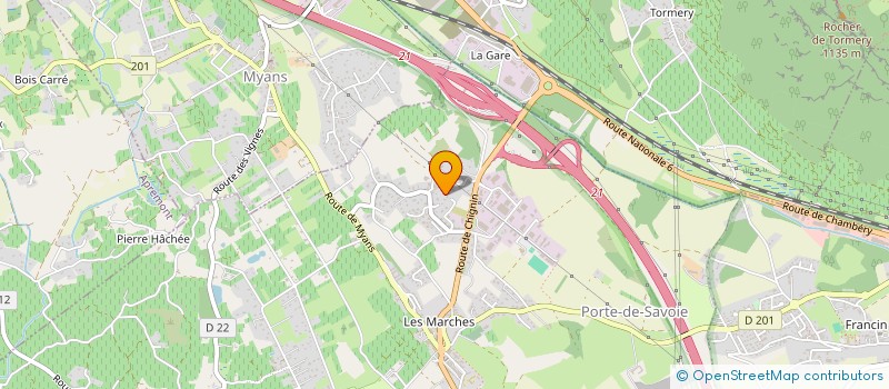 localisation de l'entreprise SCI MAISON DE SANTE DU PAYS MARCHERU  PORTE-DE-SAVOIE