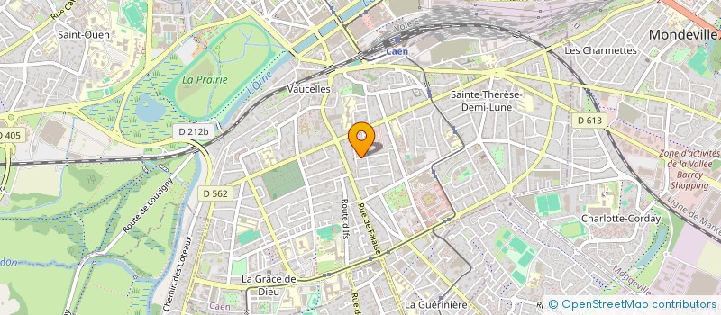 localisation de l'entreprise SCI MAISON DE SOINS à CAEN