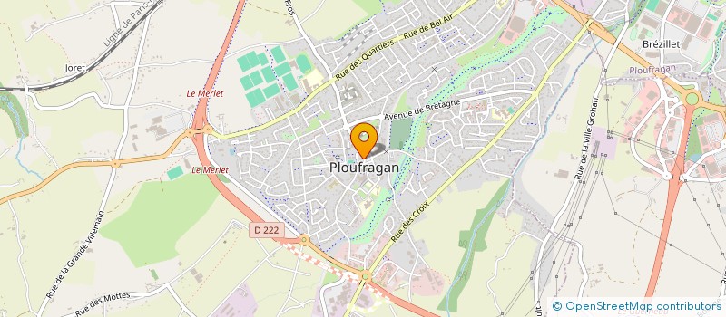 localisation de l'entreprise SCI MAISON DENTAIRE  PLOUFRAGAN