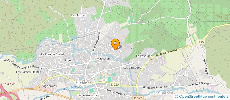 localisation de l'entreprise SCI MAISON DES ALLIEES  SALON-DE-PROVENCE