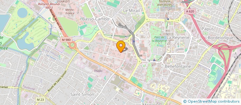 localisation de l'entreprise SCI MAISON DES LOIS à TOULOUSE