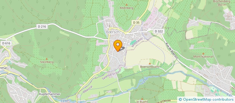 localisation de l'entreprise SCI MAISON DES MUGUETS  BRSCH