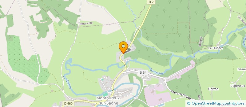 localisation de l'entreprise SCI MAISON DES SOEURS  MONTHUREUX-SUR-SAONE