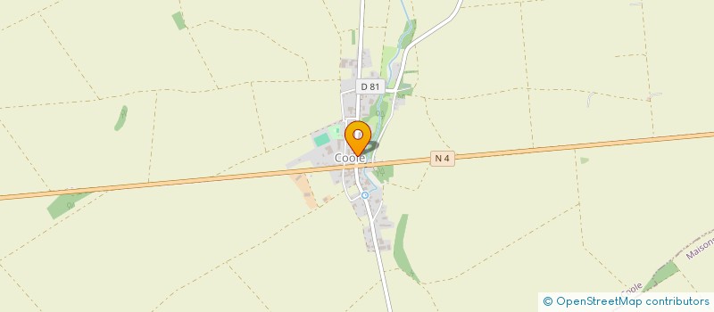 localisation de l'entreprise SCI MAISON DIEU  COOLE