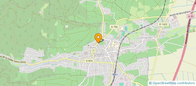 localisation de l'entreprise SCI MAISON DIFFINE  BARR