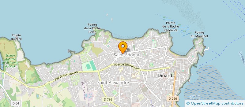 localisation de l'entreprise SCI MAISON DINARD  DINARD