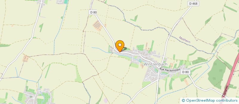 localisation de l'entreprise SCI MAISON DOLDER  WINTZENBACH