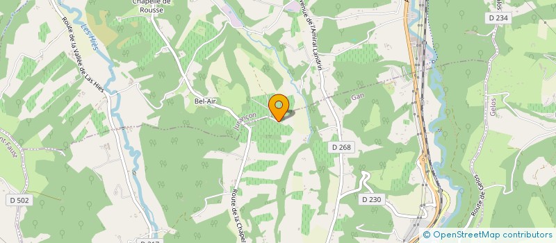 localisation de l'entreprise SCI MAISON DU CAUSSIT  AUBERTIN