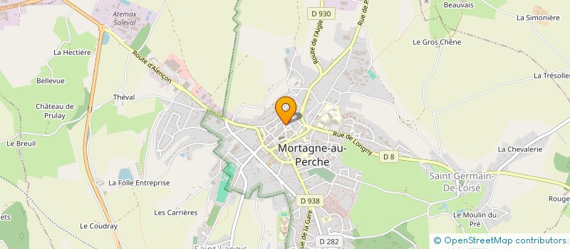 localisation de l'entreprise SCI MAISON HENRI IV à MORTAGNE-AU-PERCHE
