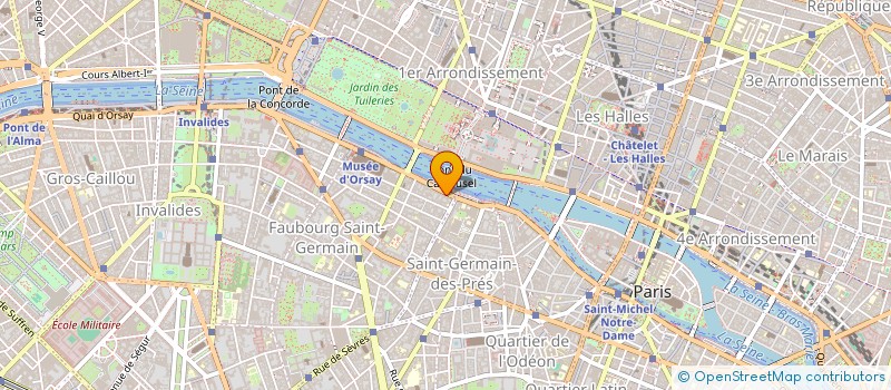 localisation de l'entreprise SCI MAISON INTERNATIONALE DES AGRONOMES  PARIS