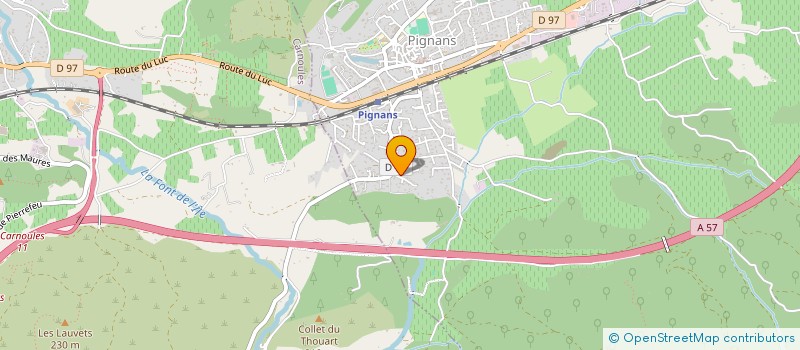 localisation de l'entreprise SCI MAISON IVALDI  PIGNANS