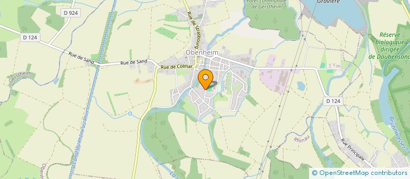 localisation de l'entreprise SCI MAISON JEAN DE BEAUMONT  DIEBOLSHEIM